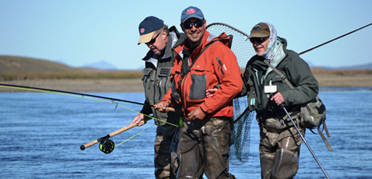 fly fishing for sea trout villa maria argentina
