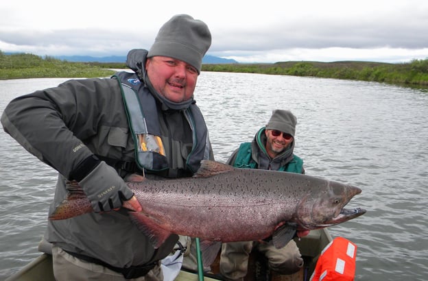 Salmon Fly Fishing Holidays in Alaska with sportquest holidays
