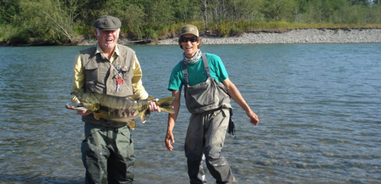 Salmon fishing in canada with sportquest holidays