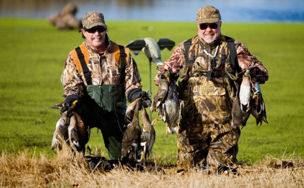 Two very happy guys Ducks & Mixed Bag Jacana Lodge Report