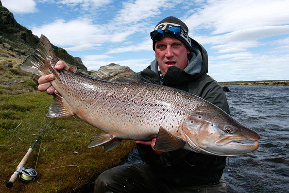 amazing sea trout fly fishing holidays in Argentina