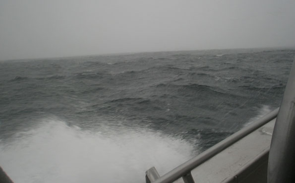 The wind made driving the boats bad Norway Fishing Report Soroya