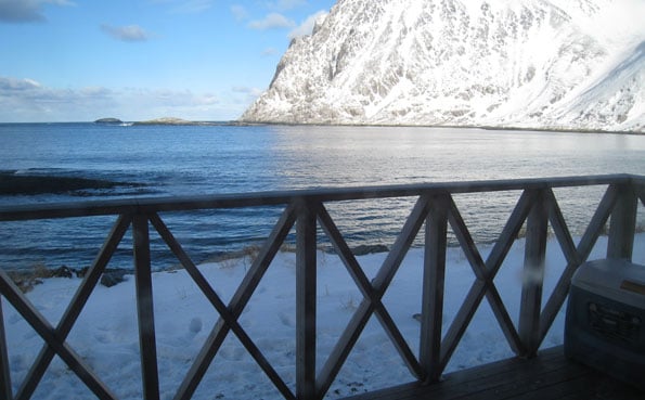 Fishing Report Norway of the stunning view of Soroya