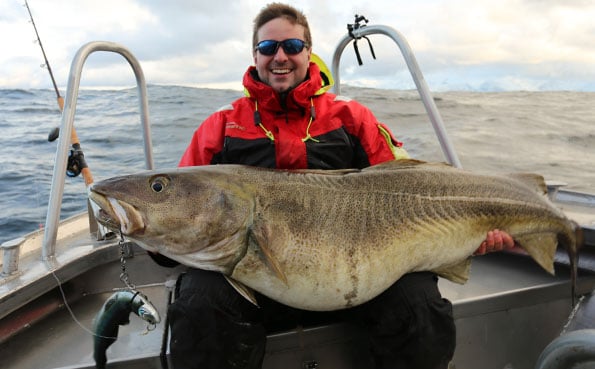 Well done Ian what a cod Fishing Report Norway