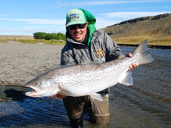 Hosted Sea Trout Fishing with Peter Collingsworth Las Buitreras Argentina