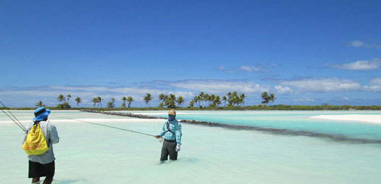 Hosted fishing trips to Christmas Island with Peter Collingsworth