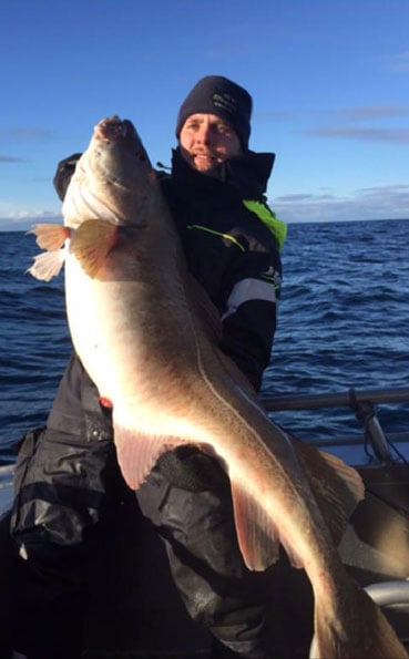 amazing cod action from Soroya in Norway fishing report