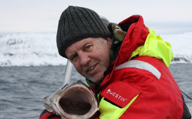 Fishing report Norway of anglers smiling 