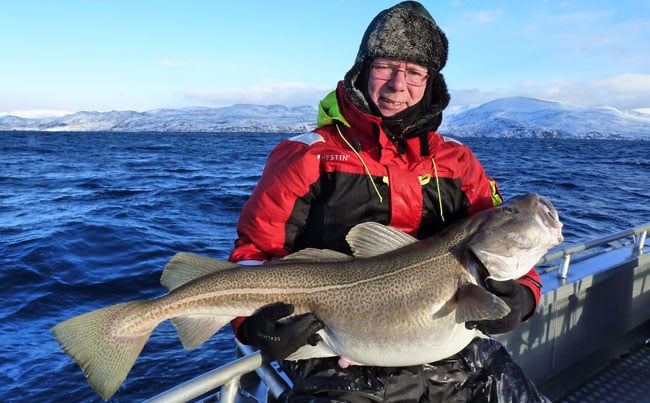 Amazing scenery in this Norway Fishing Report 