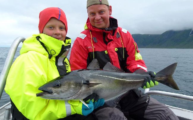 Norway Fishing Report on happy kids fishing