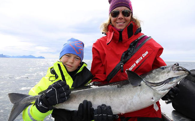 Mother and kid Norway Fishing Report