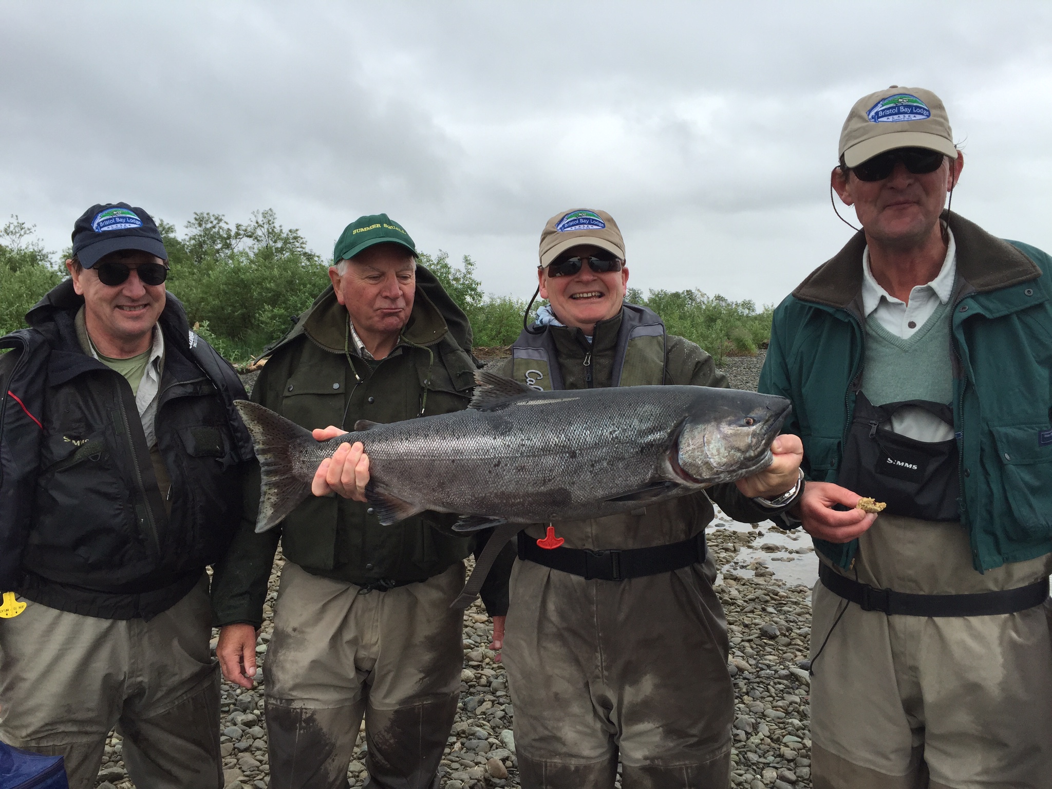 King Salmon caught on the fly
