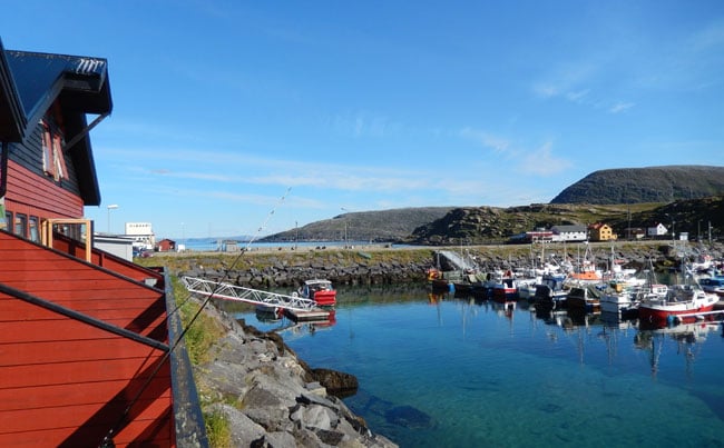 Havoysund home to our Fishing Report Norway