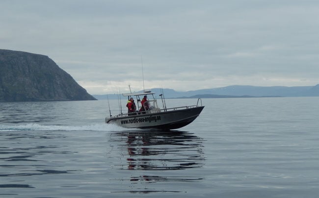 Super photo of flat calm seas Fishing Report Norway
