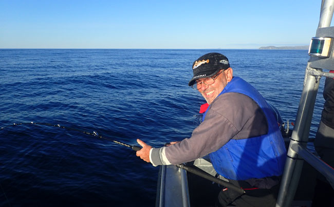 One happy angler Fishing Report Norway at Havoysund