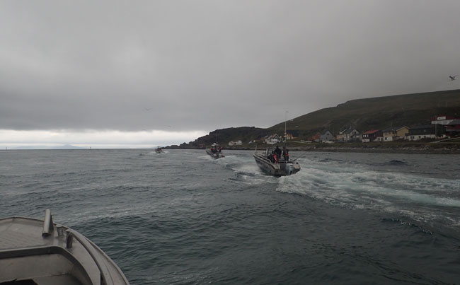 Weather looks a bit moody today for Fishing Report Norway