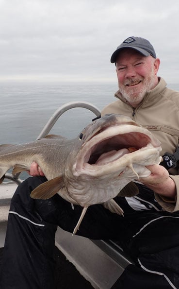 Look at the size of that Cod Fishing Report Norway