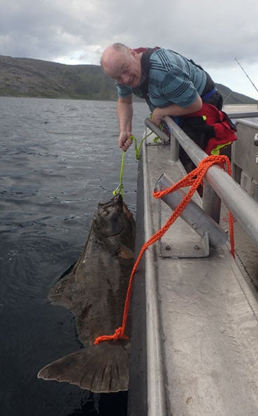 Grab and Grin Halibut Norway Fishing Report