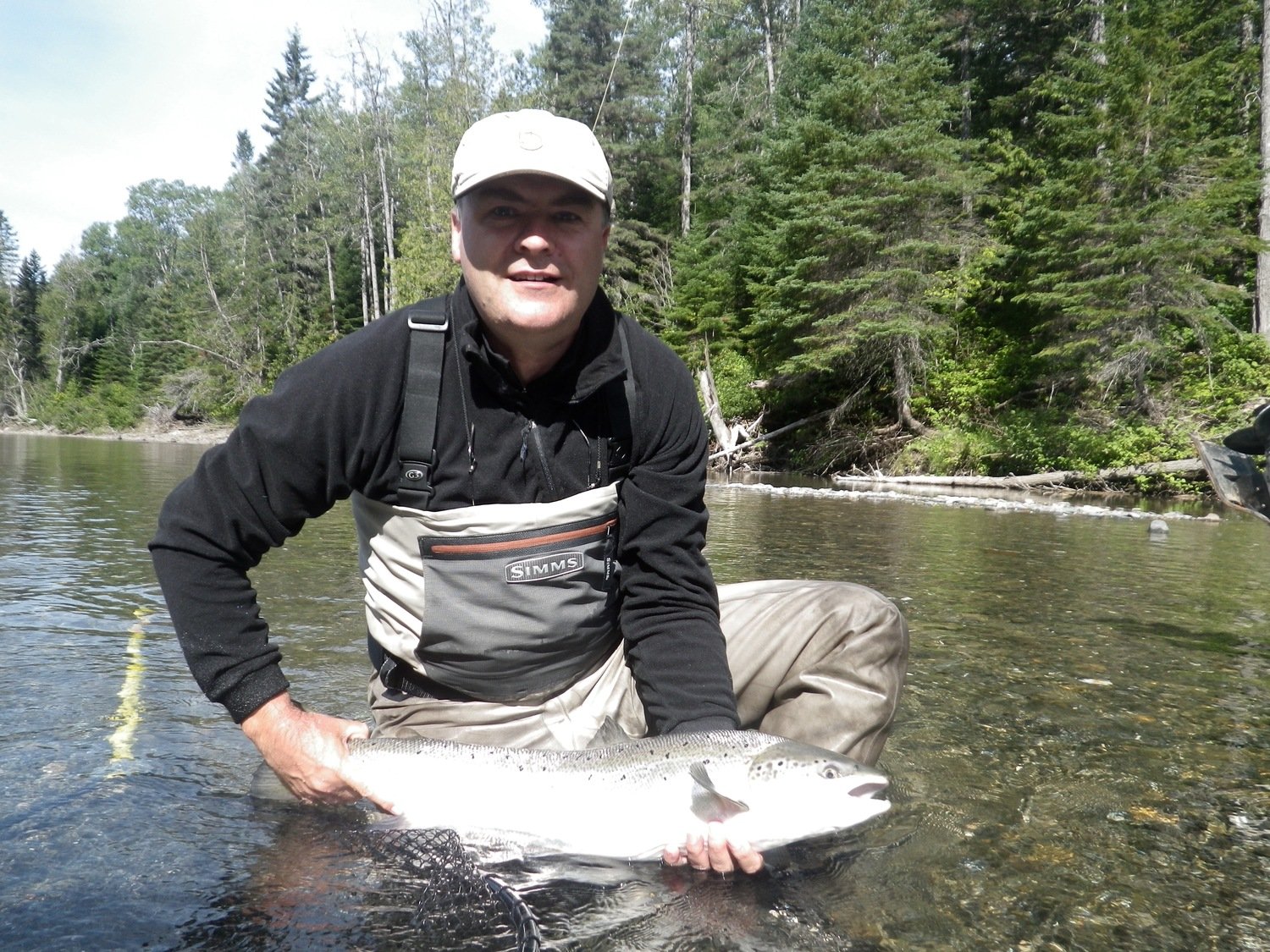 Salmon Lodge Fishing Report, Its so nice to see all our customers getting in to fish on a daily basis.