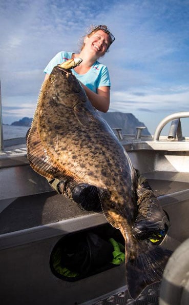 Amazing Fishing Report Norway with huge Halibut