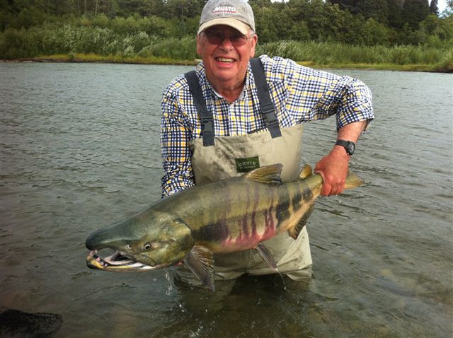 John had a day to remember with big Chums Kitimat River Canada