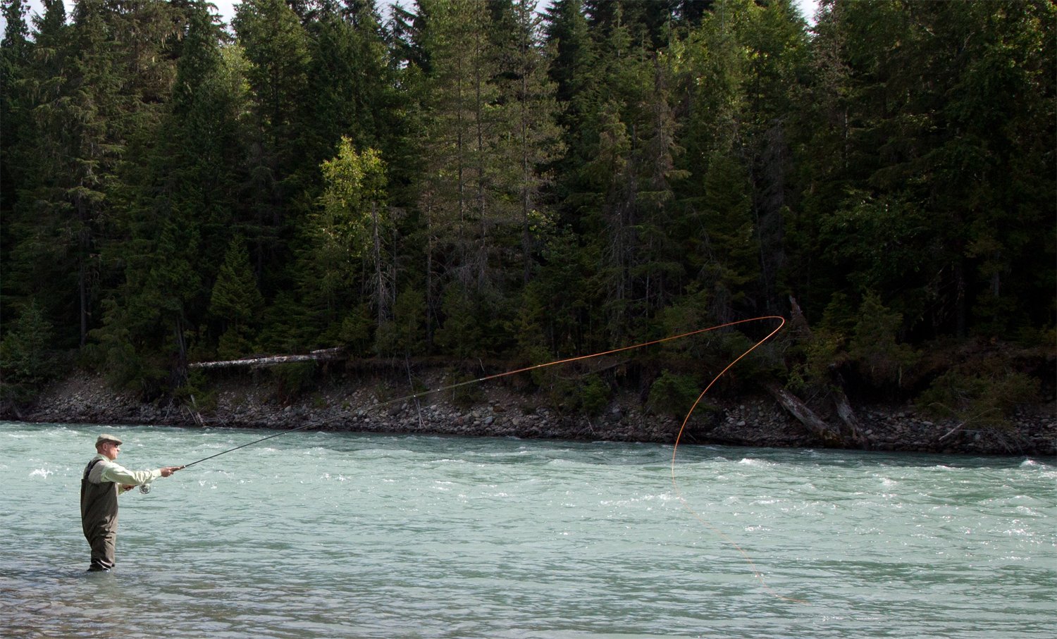 Peter Collingsworth Salmon Fishing British Columbia