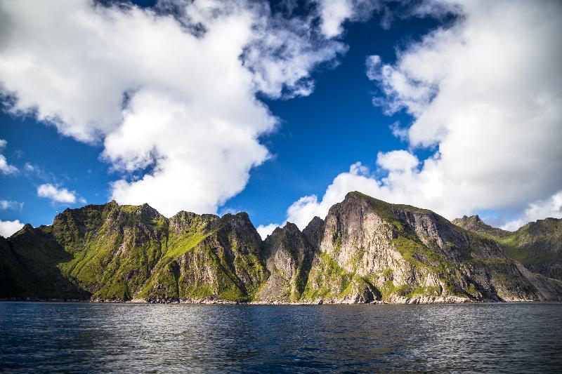 Stunning mountain views in Norway Fishing Report