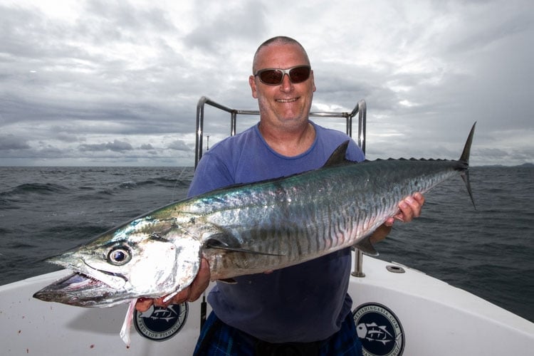 Massive Spanish Mackerel caught jig fishing report Kirinda