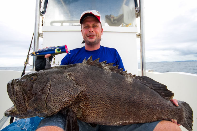 fishing report Kirinda of a Huge Grouper 