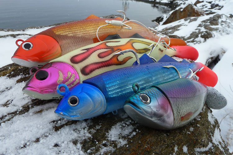 The lures we use in Soroya Norway Fishing Report