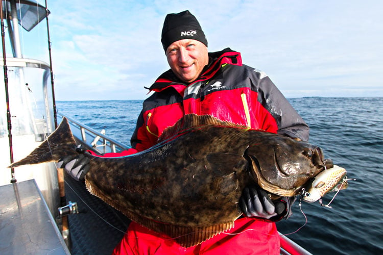 Halibut fishing at Lofoten Islands Hosted Norway Sea Fishing