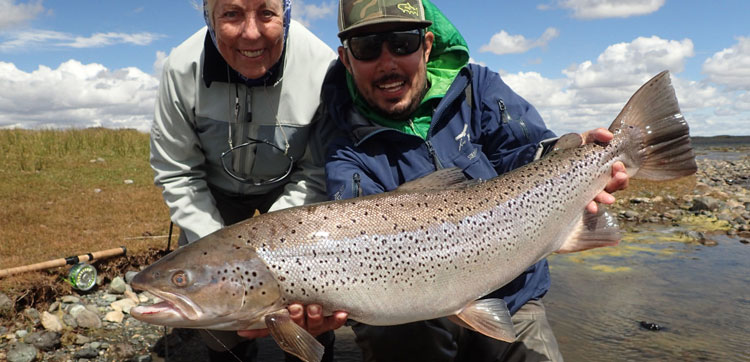 Hosted sea trouts trips to argentina