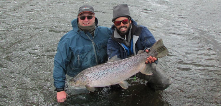 hosted sea trout fly fishing argentina