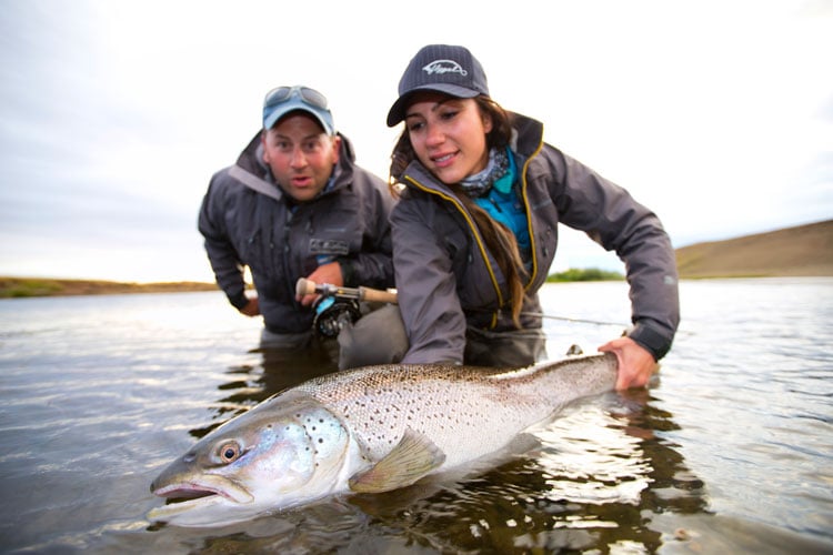 Hosted Sea Trout Fishing Las Buitreras Argentina