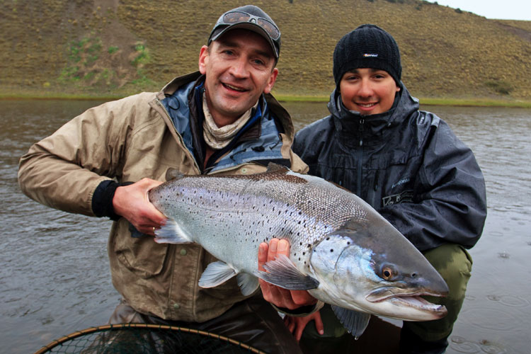 Hosted Sea Trout Fishing Las Buitreras Argentina