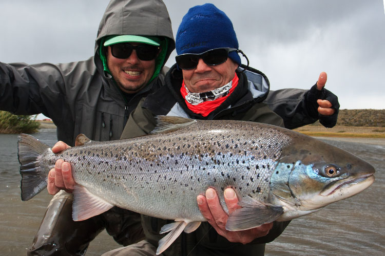 Hosted Sea Trout Fishing Las Buitreras Argentina