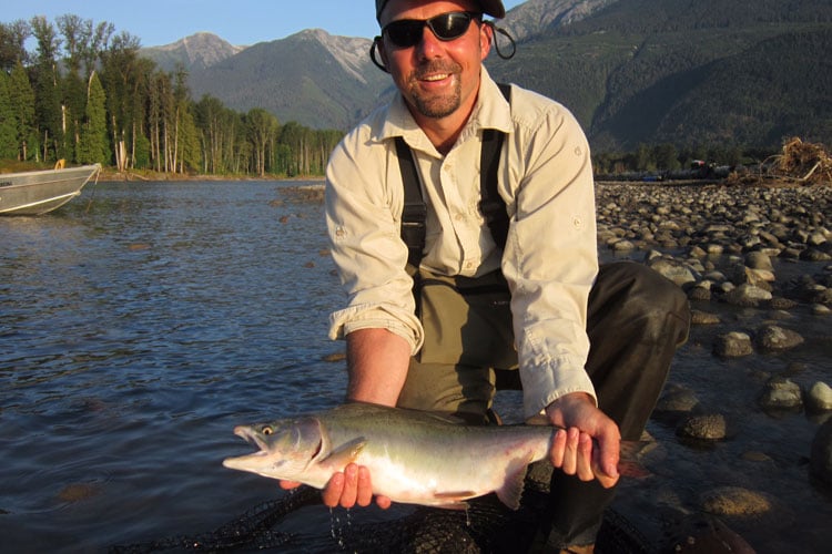 Hosted Salmon Fishing Report