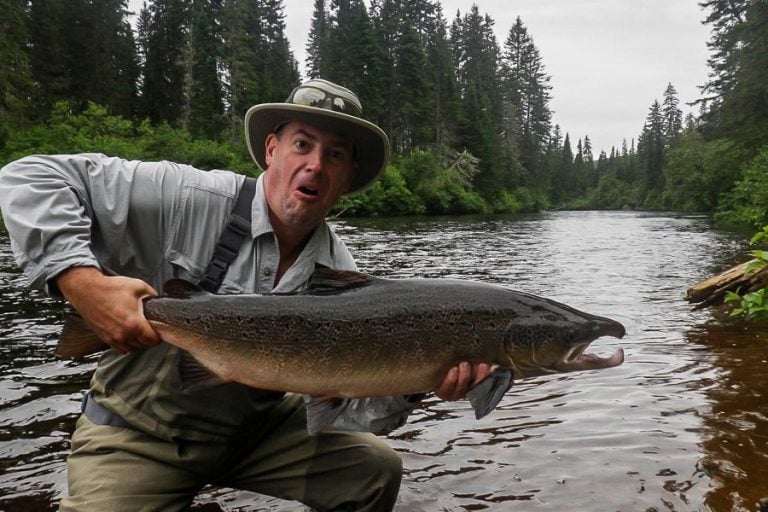 Salmon Fly Fishing Canada