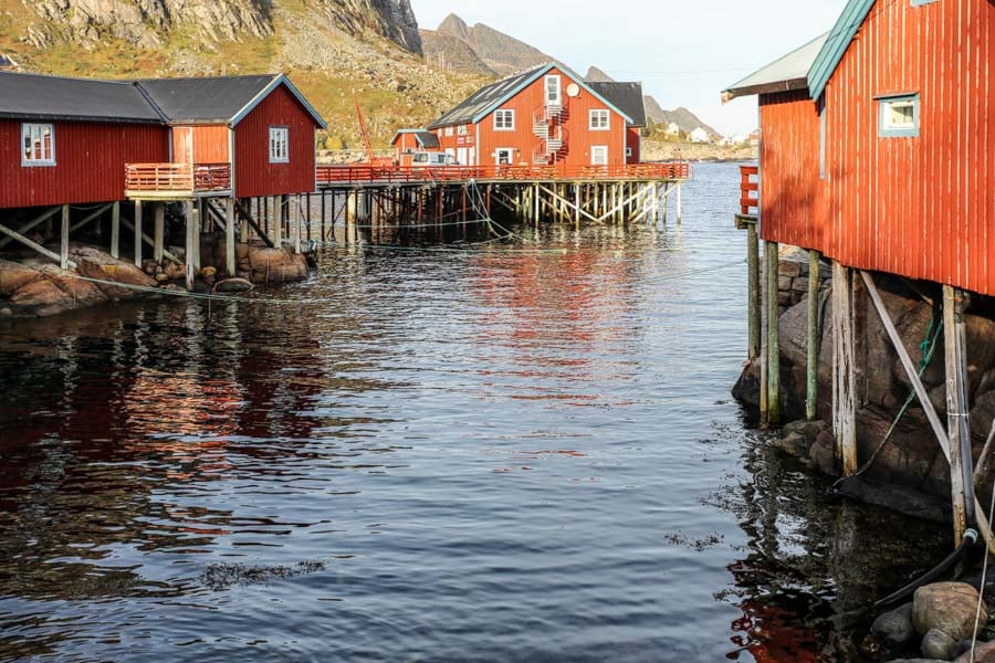 The sea view from A Lofoten