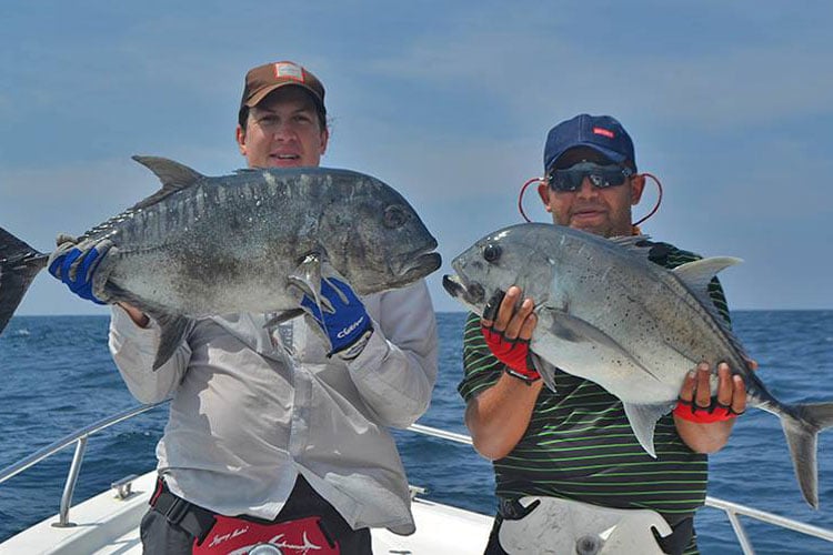 Popper fishing GT First Timers Report