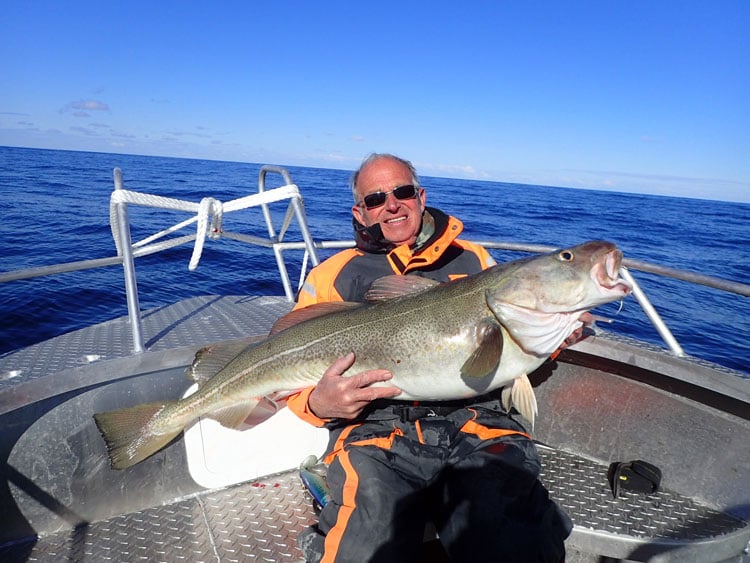 73LB Cod On The Hosted Mefjord Holiday