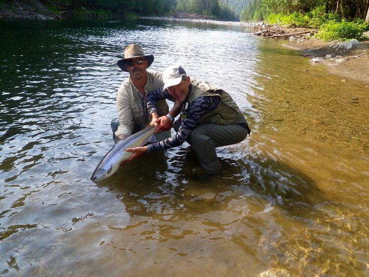 Salmon Lodge Fishing & River July 24th to 30th