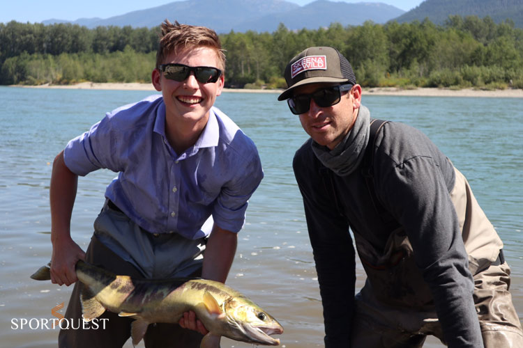Salmon fishing report Kalum River Lodge day 1