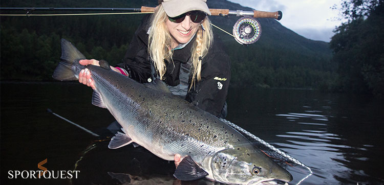 Kalum River Lodge Salmon