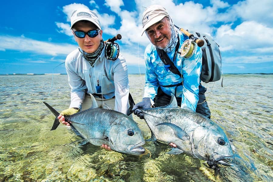 GT fishing Seychelles