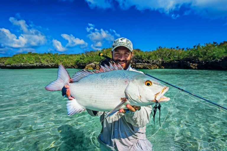 GT fishing Seychelles