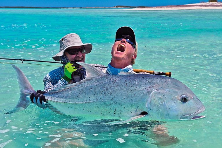 GT fishing Seychelles