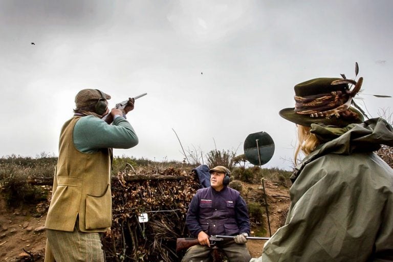 Partridge Shooting Tarancon Spain