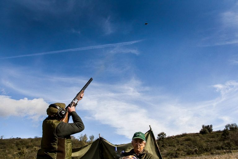 Partridge Shooting Tarancon Spain