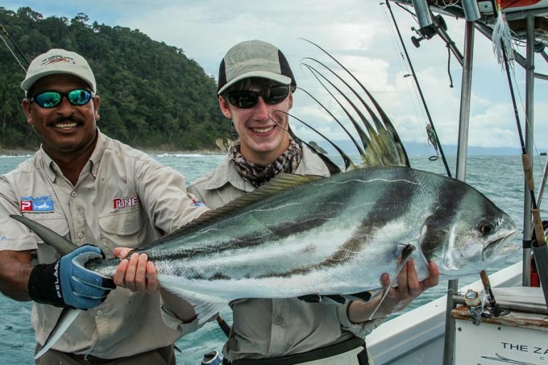 sam with his Sportquest holidays Rooster fish